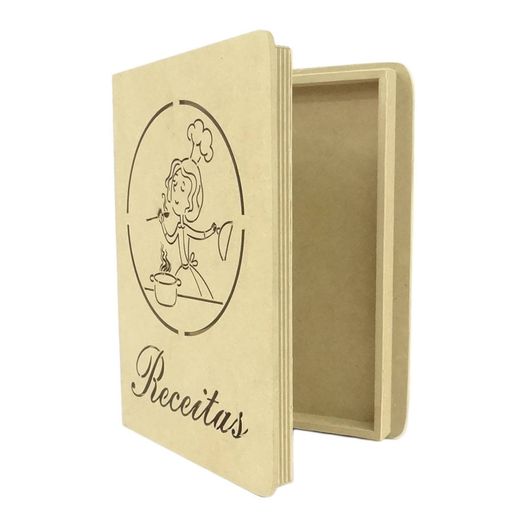 Capa Para Livro De Receitas Cozinheira Em Mdf Mansaodasartes Capa Para Livro De Receitas Cozinheira Em Mdf Mansaodasartes